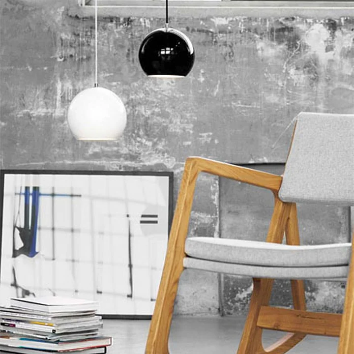 Topan Hanglamp van & Tradition in wit en zwart