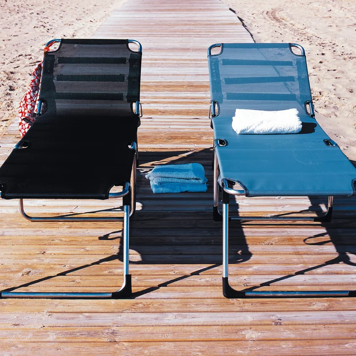 Amigo Fourty Alu ligstoel, Duo van Fiam