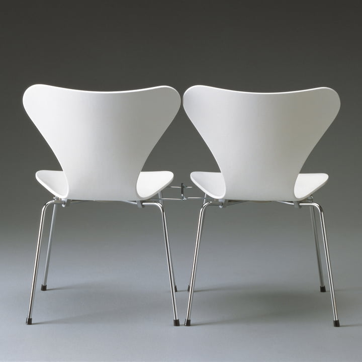 Serie 7 stoel chroom van Fritz Hansen