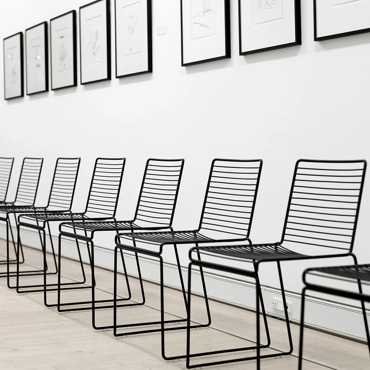 De HAY Hee stoel in zwart