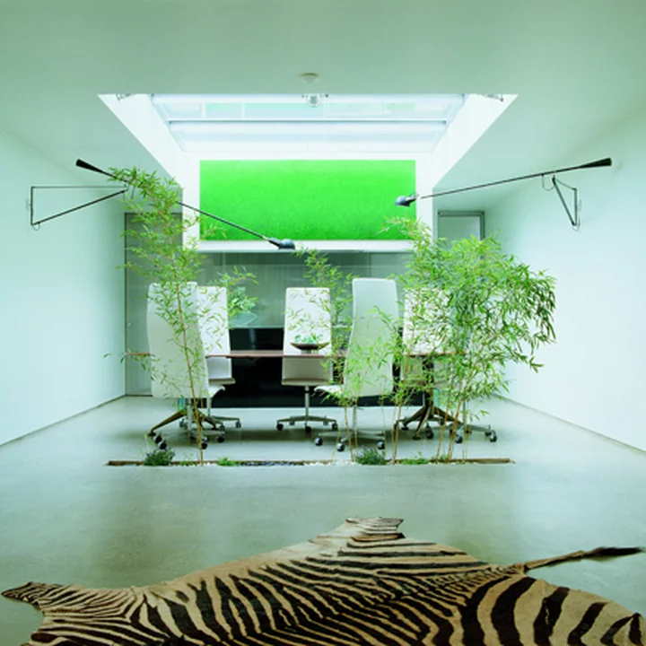 265 Flos Wandlamp van boven de tafel