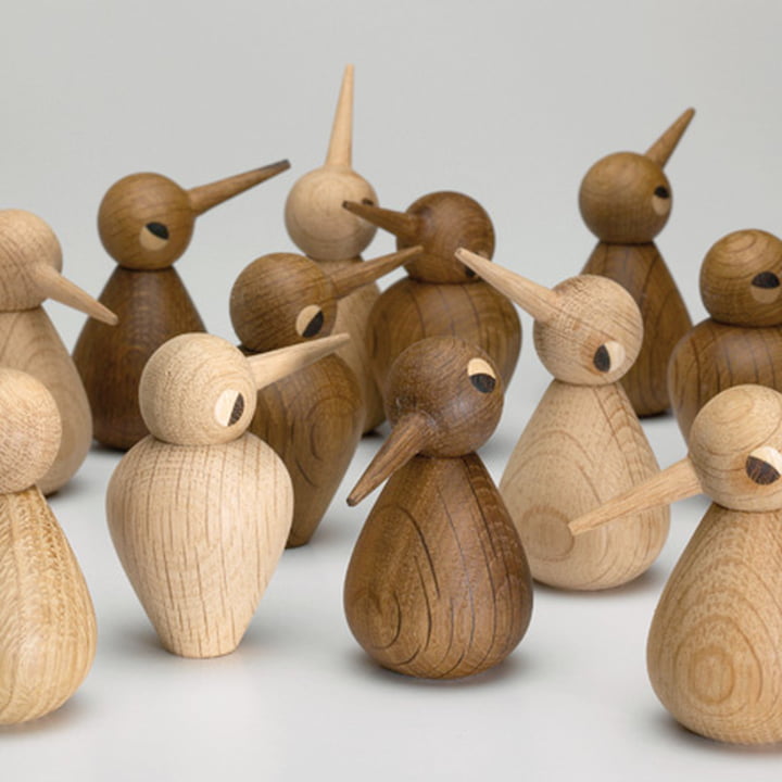 De Birds houten figuren van ArchitektMade als man of vrouw