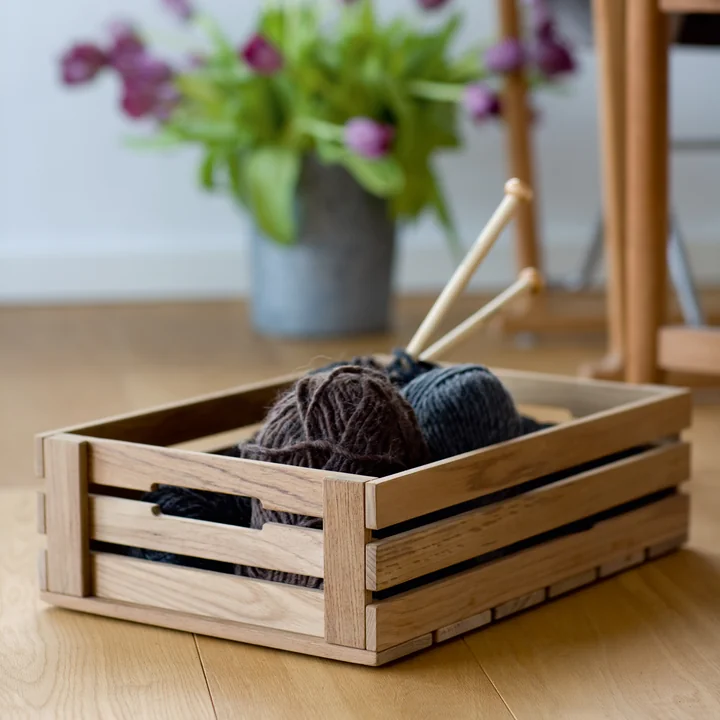 Dania Appelkistje in teakhout