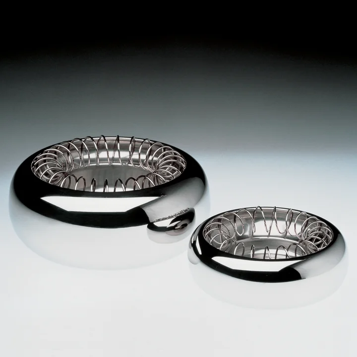 Italiaanse stijl: de spiraalasbak