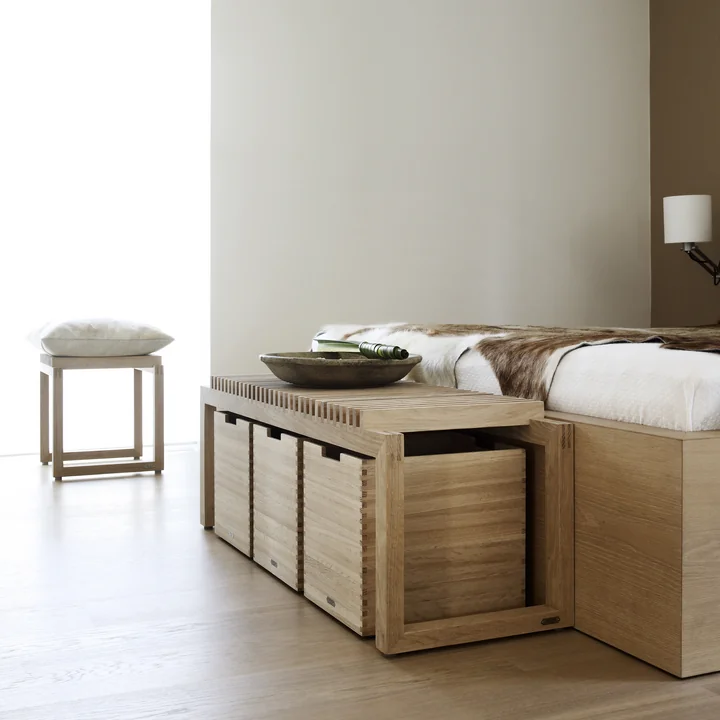 Cutter Houten bank gecombineerd met Cutter Kist