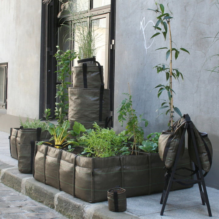 Pot Plantenzakken, Bacsquare-plantzak en Pot Ophangzak ophangen aan Bacsac