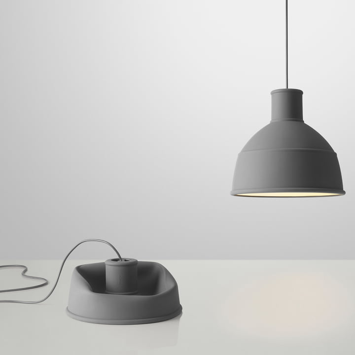 Unfold Hanglamp van Muuto in grijs