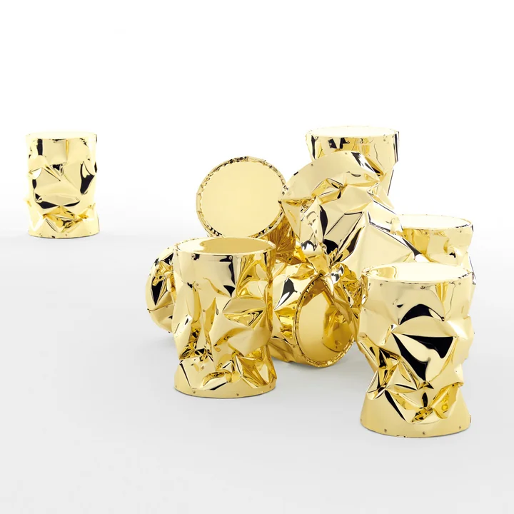 Tab.U Collection Bijzettafel van Opinion Ciatti in goud