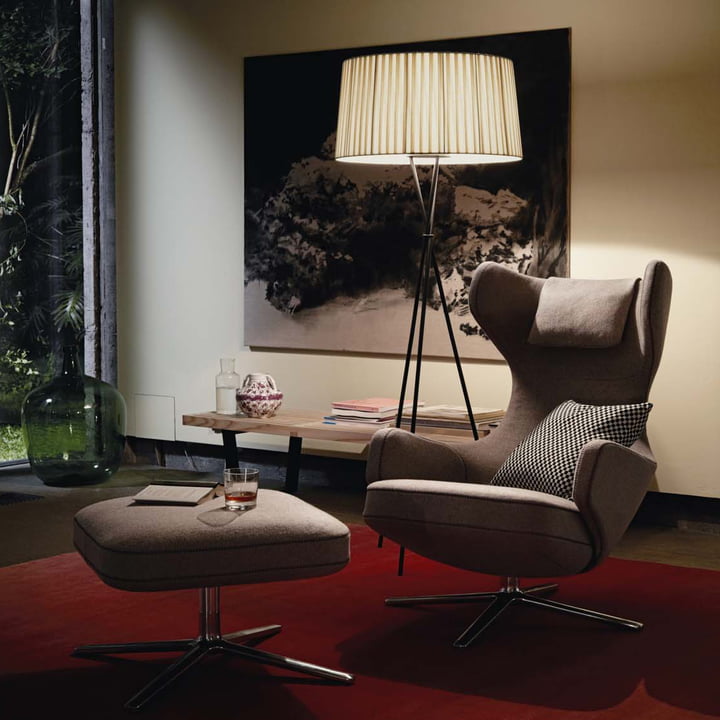 Grand Repos Ottoman Fauteuil met van Vitra