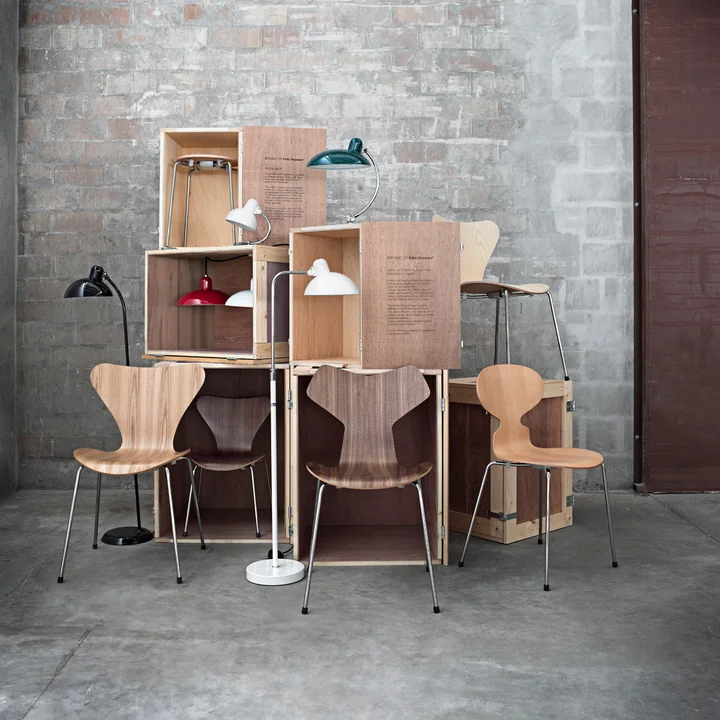 Tijdloos Bauhaus-design met KAISER idell-armaturen