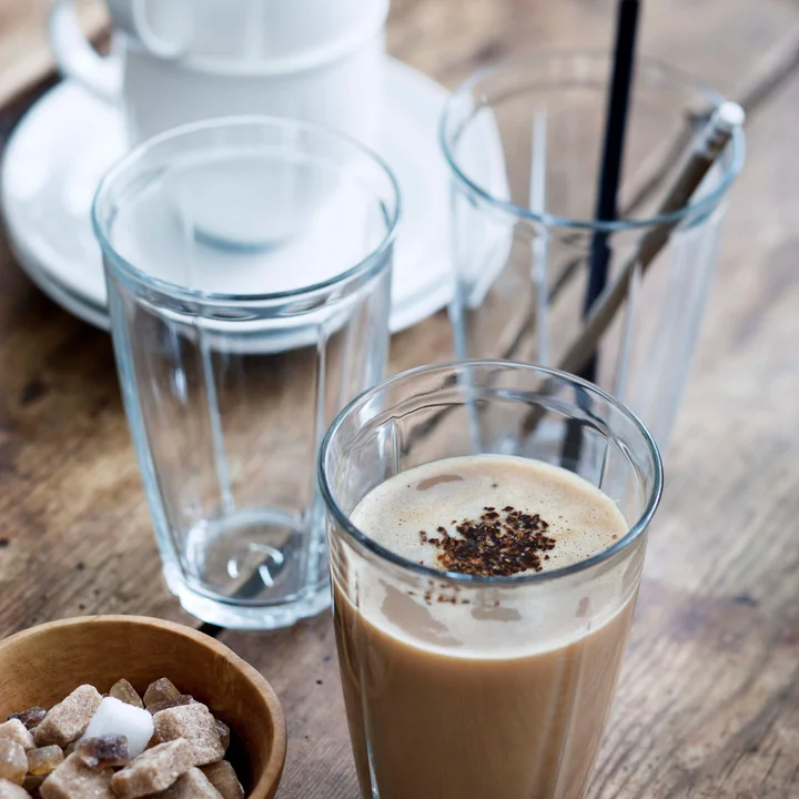 Elegante koffiepauze met het Grand Cru Soft latte glas