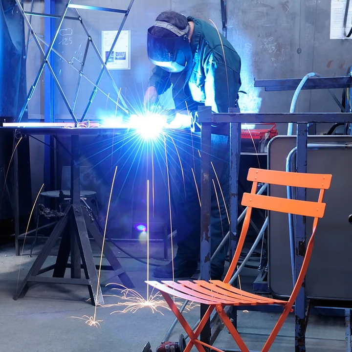 Gemaakt van roestwerend, geverfd en gegalvaniseerd ijzer