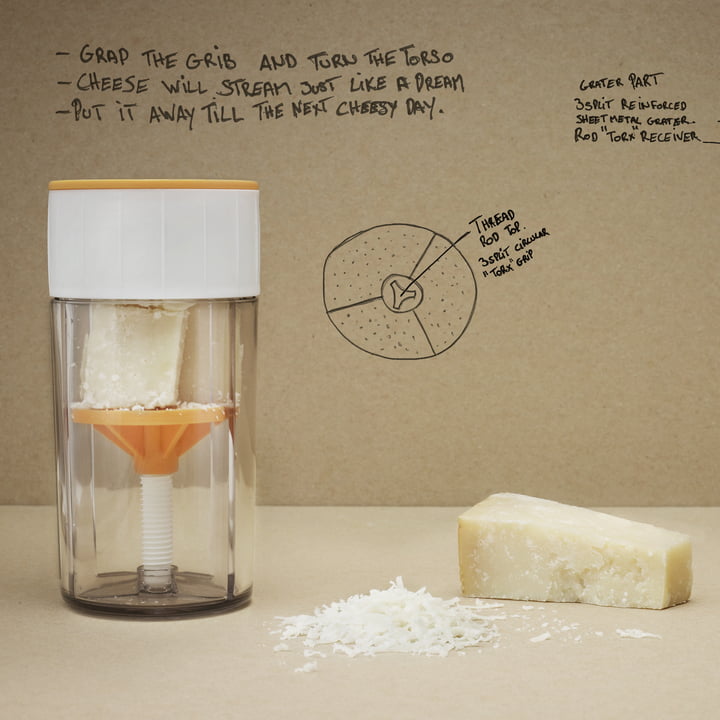 Cheese-It Parmezaanse rasp van Rig-Tig by Stelton