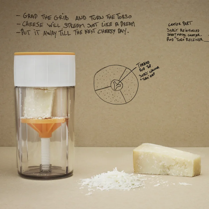 Cheese-It Parmezaanse rasp van Rig-Tig by Stelton