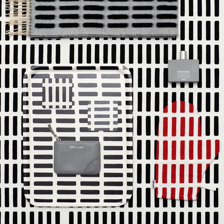 Siena Kachelschoen, Groot Dienblad en Deken van Artek