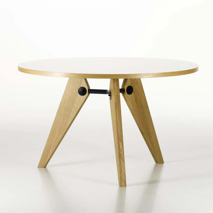 Vitra - Guéridon eettafel, natuurlijke eik, 120 cm, 120 cm