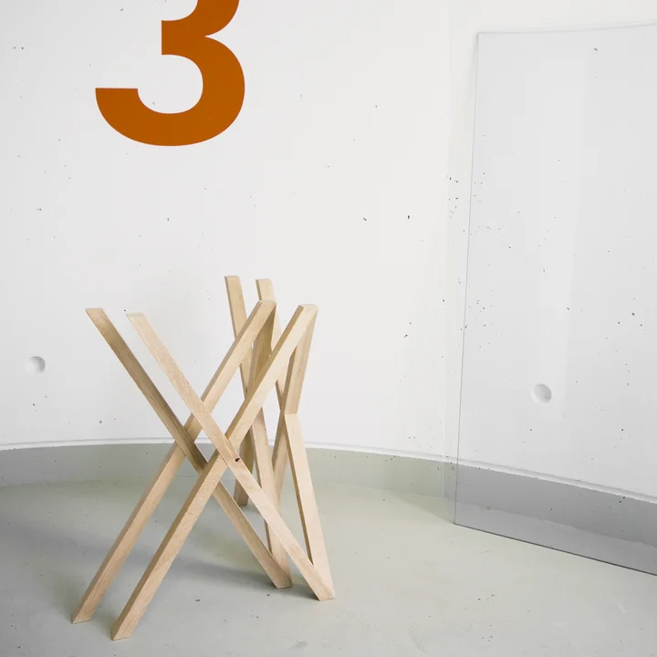 Mika tafelschraag van Hans Hansen geïnspireerd op de schildersschraag