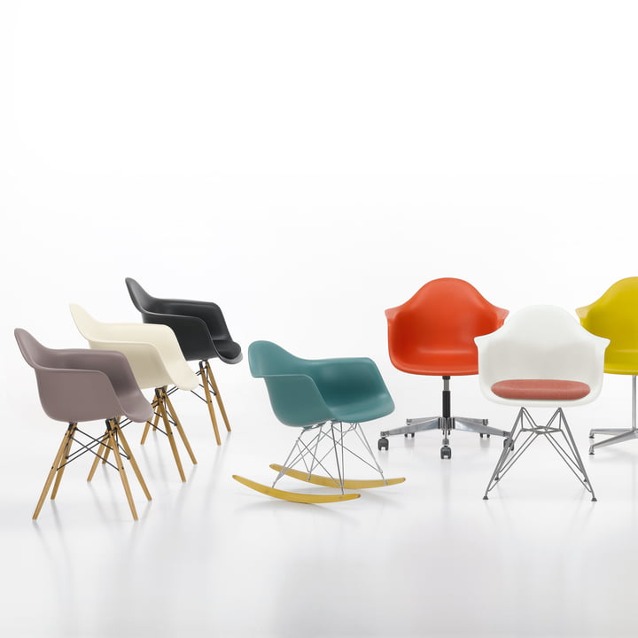 Eames Plastic Stoelen van Vitra