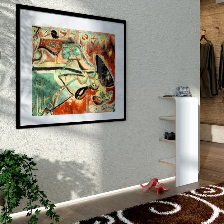 Stevig en stabiel op de muur