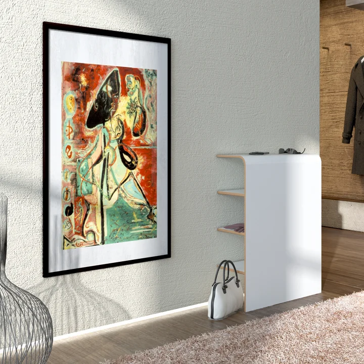 Stevig en stabiel tegen de muur