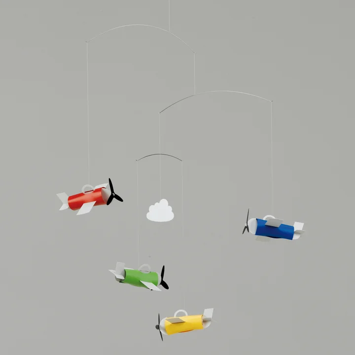 Vliegtuigmobiel van Flensted Mobiles