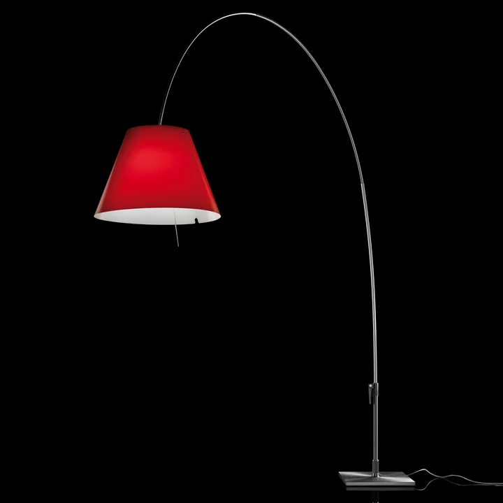 Luceplan - Lady Costanza Vloerlamp, rood