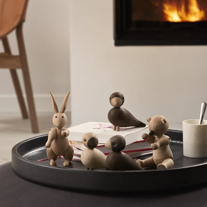 Kay Bojesens' liefdevolle hommage voor papegaaien, papagaaien, konijnen en beren