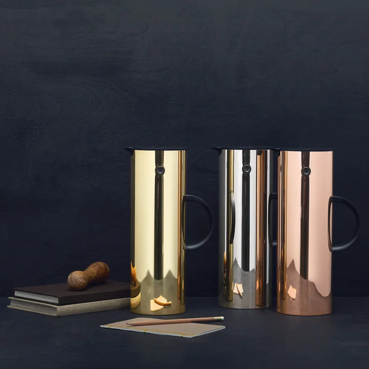 Stelton - Vacuümkan EM 77, 1 l - Metaal