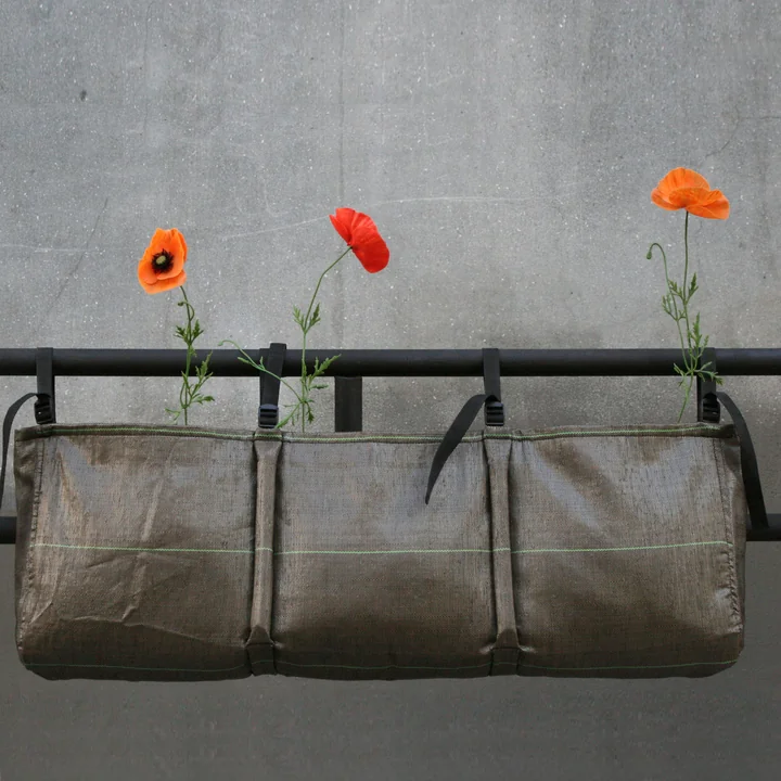 Hanging Window Box Plantenzak 3, 27 l / Geotextiel van Bacsac