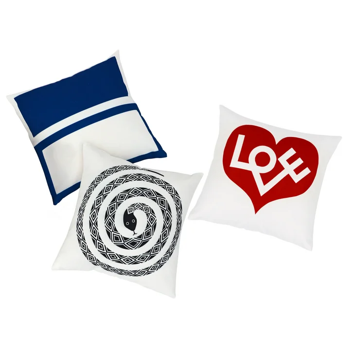 Vitra - Grafische afdrukkussens, 40 x 40