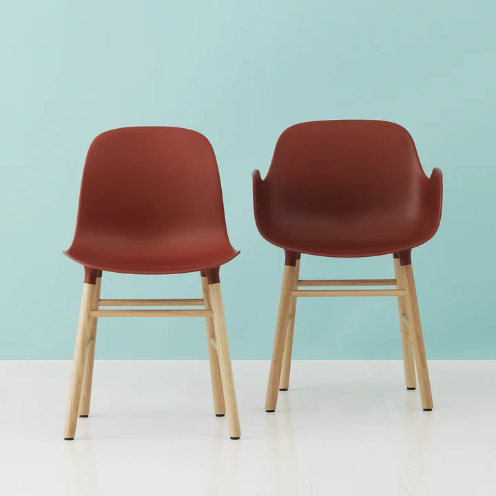 Formulier Fauteuil van Normann Copenhagen in rood
