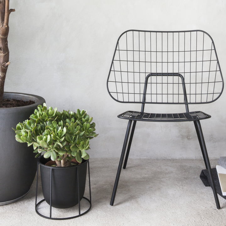 Wire Pot WM String Lounge Chair en door Audo