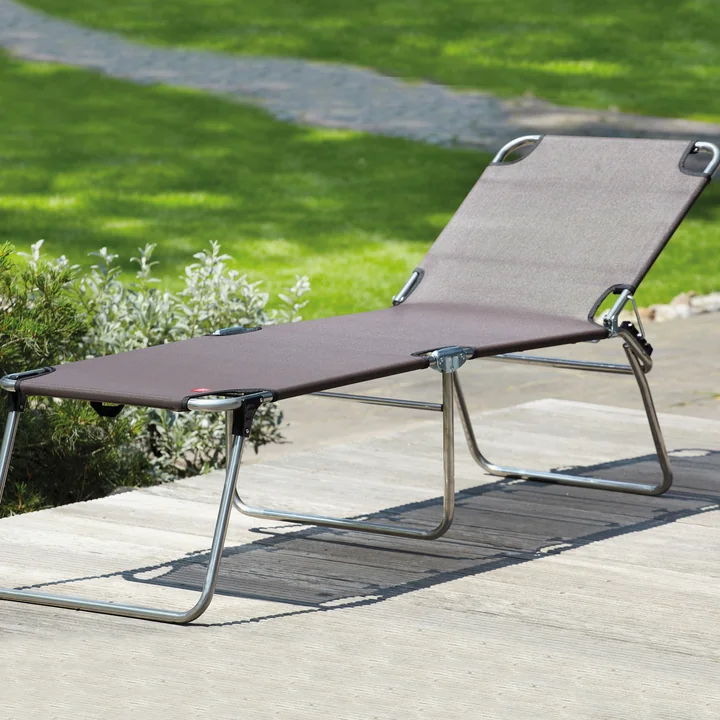 Aluminium ligstoel Amigo Fourty van Fiam