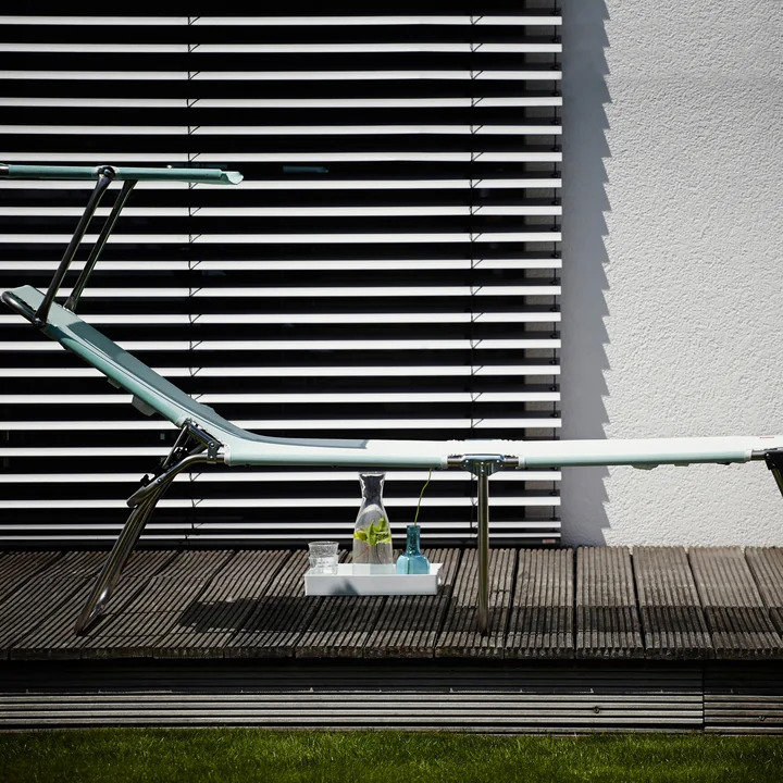 Aluminium ligstoel Amigo Fourty van Fiam