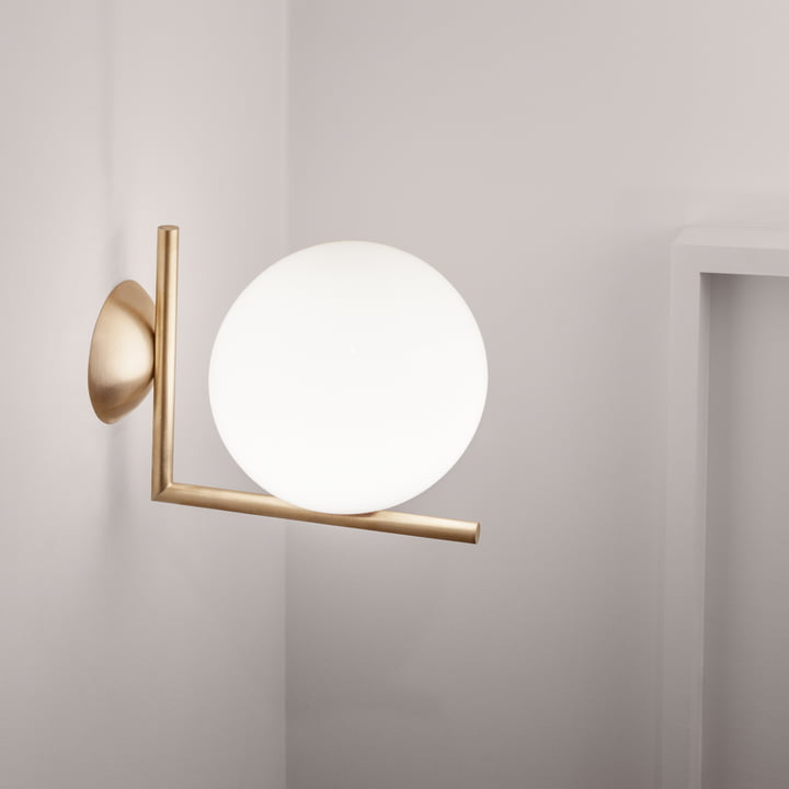 IC wand- en plafondlamp van Flos