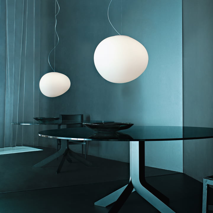 De Foscarini - Gregg Hanglamp boven de eettafel