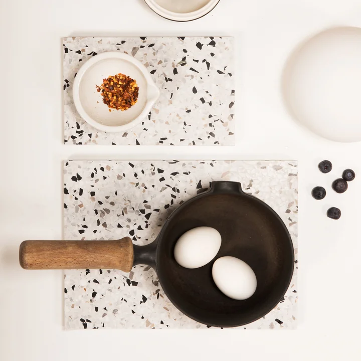 OK-ontwerp - Confetti Groot, zwart &wit