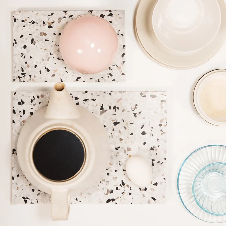 OK-ontwerp - Confetti Groot, zwart &wit