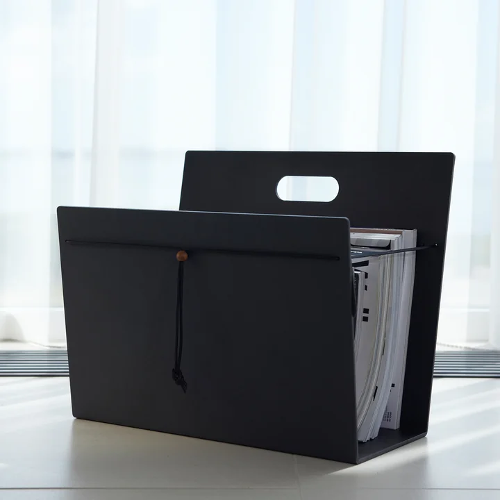 Tijdschriftenhouder L van Lind DNA in antraciet