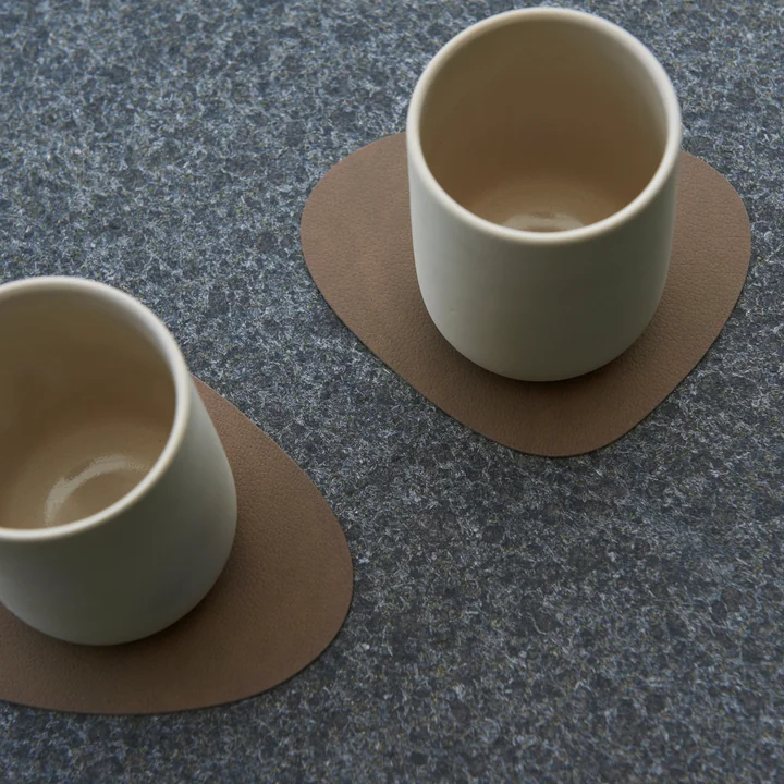 Glasuntersetzer Curve van Lind DNA