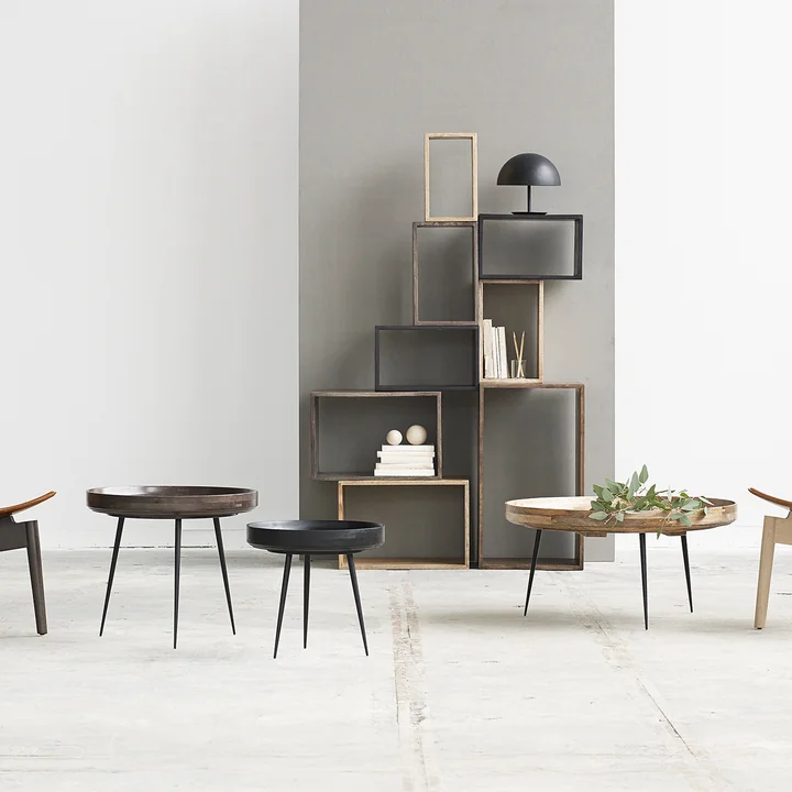 Bowl Table Familie en Box Systeem van Mater