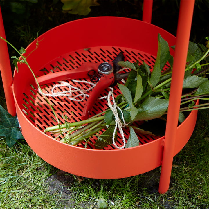 Grid opslagruimte voor planten en bloemen