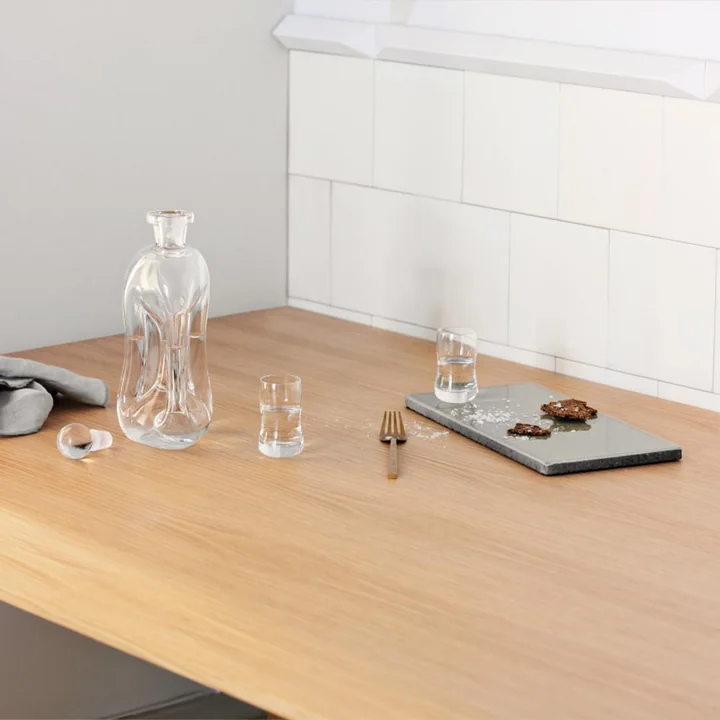 Gorgelen glazen karaf van Holmegaard