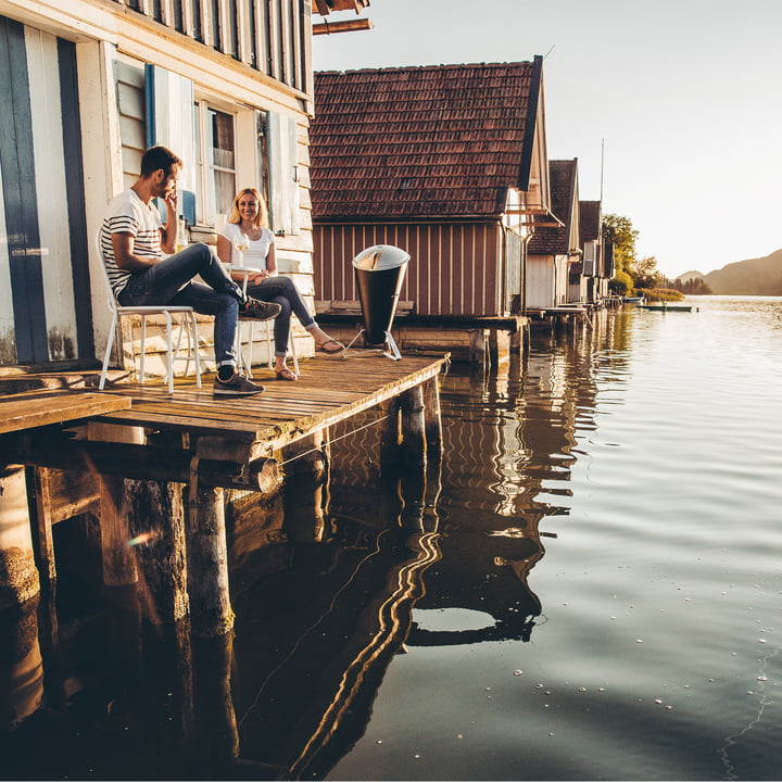 De Cone Charcoal Grill heeft een intuïtieve warmtecontrole 