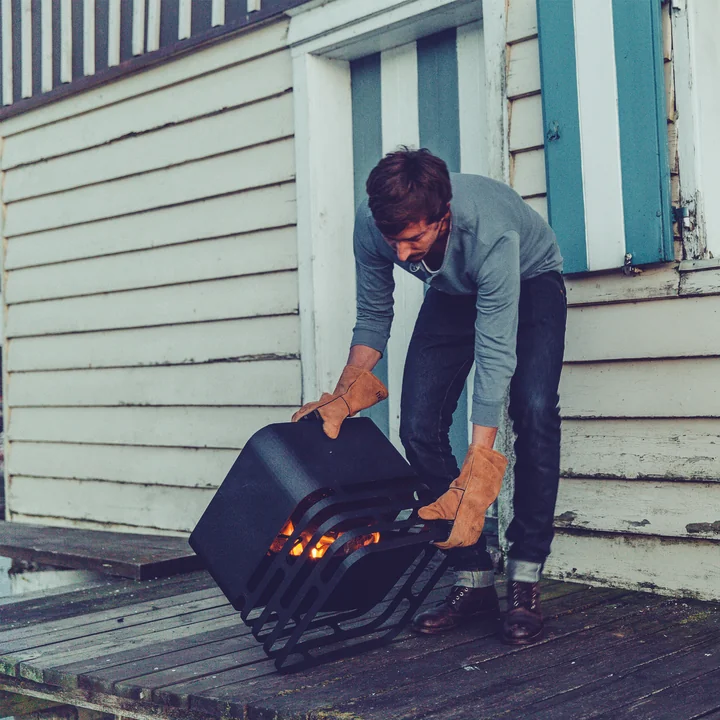 Draaiende vuurkorf van Höfats