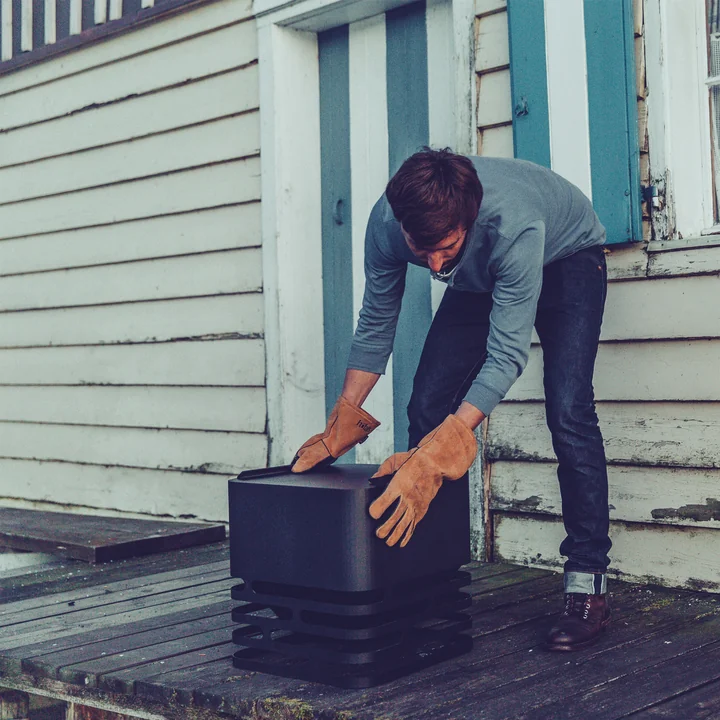 Draaiende vuurkorf van Höfats