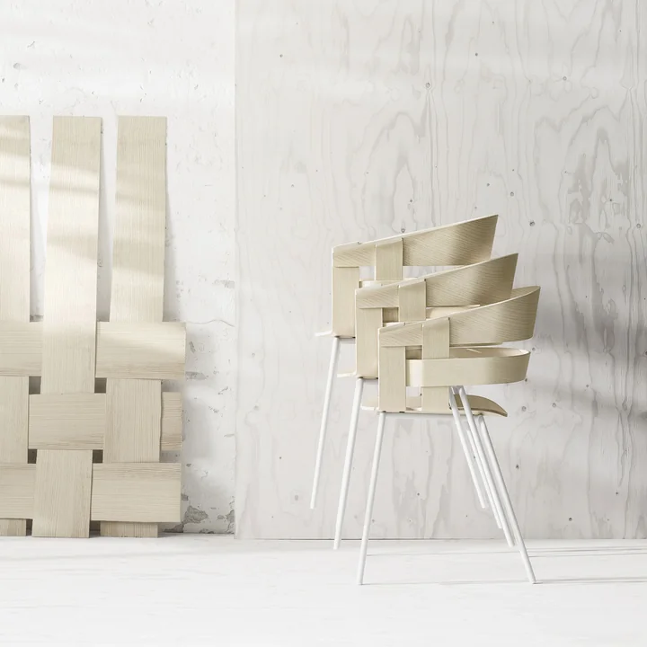 De Wick Chair Wood van Design House Stockholm