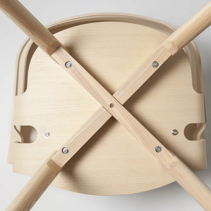 De Wick Chair Wood van Design House Stockholm in eikenhout