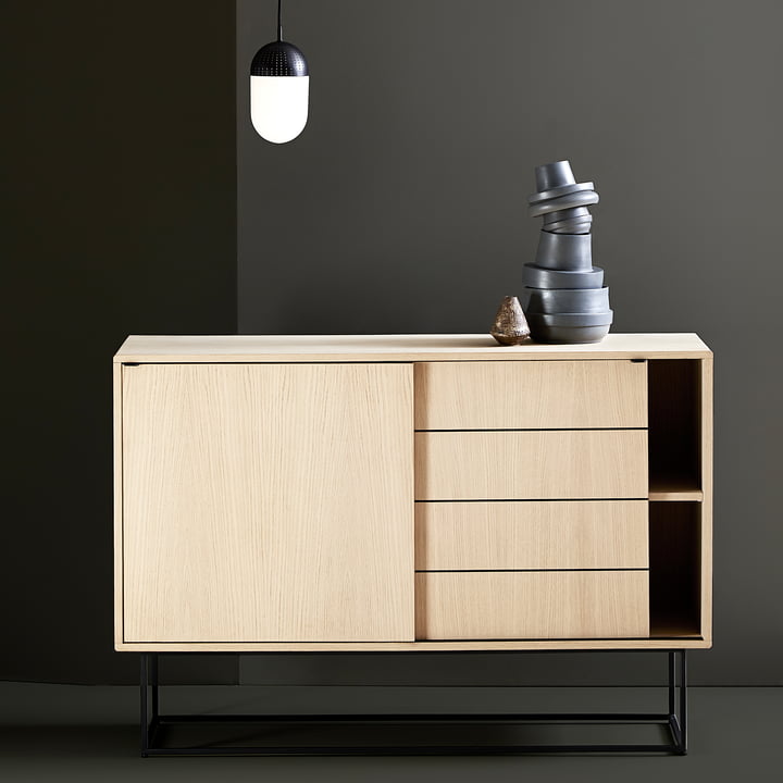 Virka Sideboard Hoog van Woud in eik