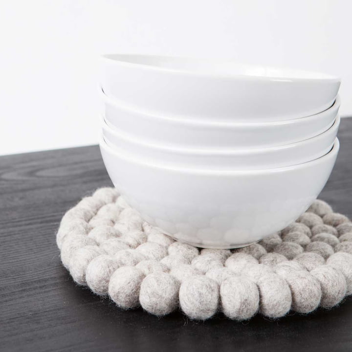 De myfelt - Trivet, Ø 20 cm in Bela